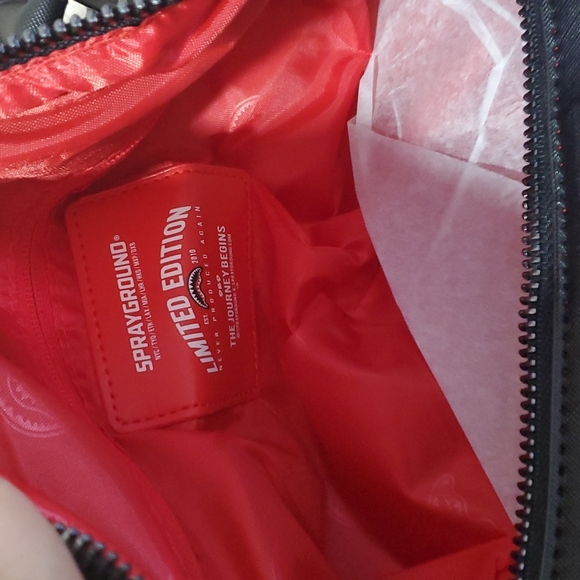 SPRAYGROUND. INFINITI 3M MINI DUFFLE in GREY - Picture 14 of 15